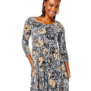 - LILLY PULITZER GEANNA COTTON SWING DRESS SIZE XL